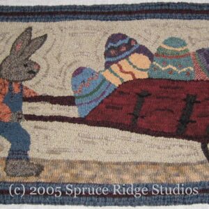 Busy Bunny (28.5 x 15.5)