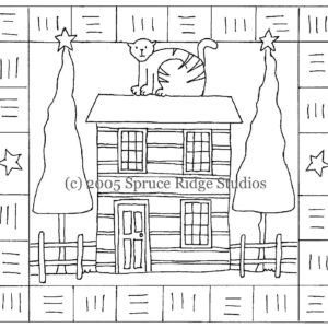 Cozy Cabin (31.5 x 28)