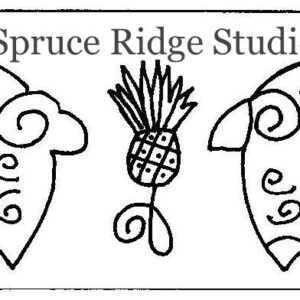 Sheep with thistle runner (24 x 7)