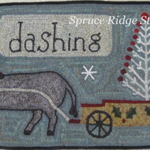 Dashing (34.25 x 20.5)