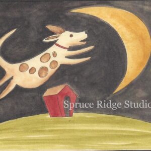 Over The Moon (23" x 16.5")