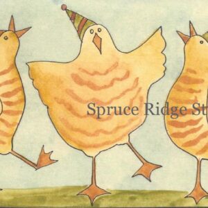 Party Chicks (39" x 20")