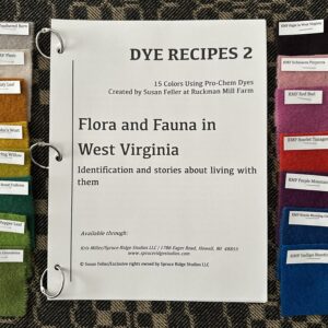 Dye Book 2-Flora and Fauna in WV by Ruckman Mill Farm