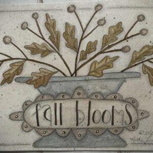 Fall Blooms (28" x 21.5")