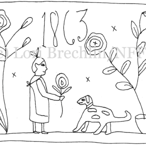 In The Garden (26" x 19")